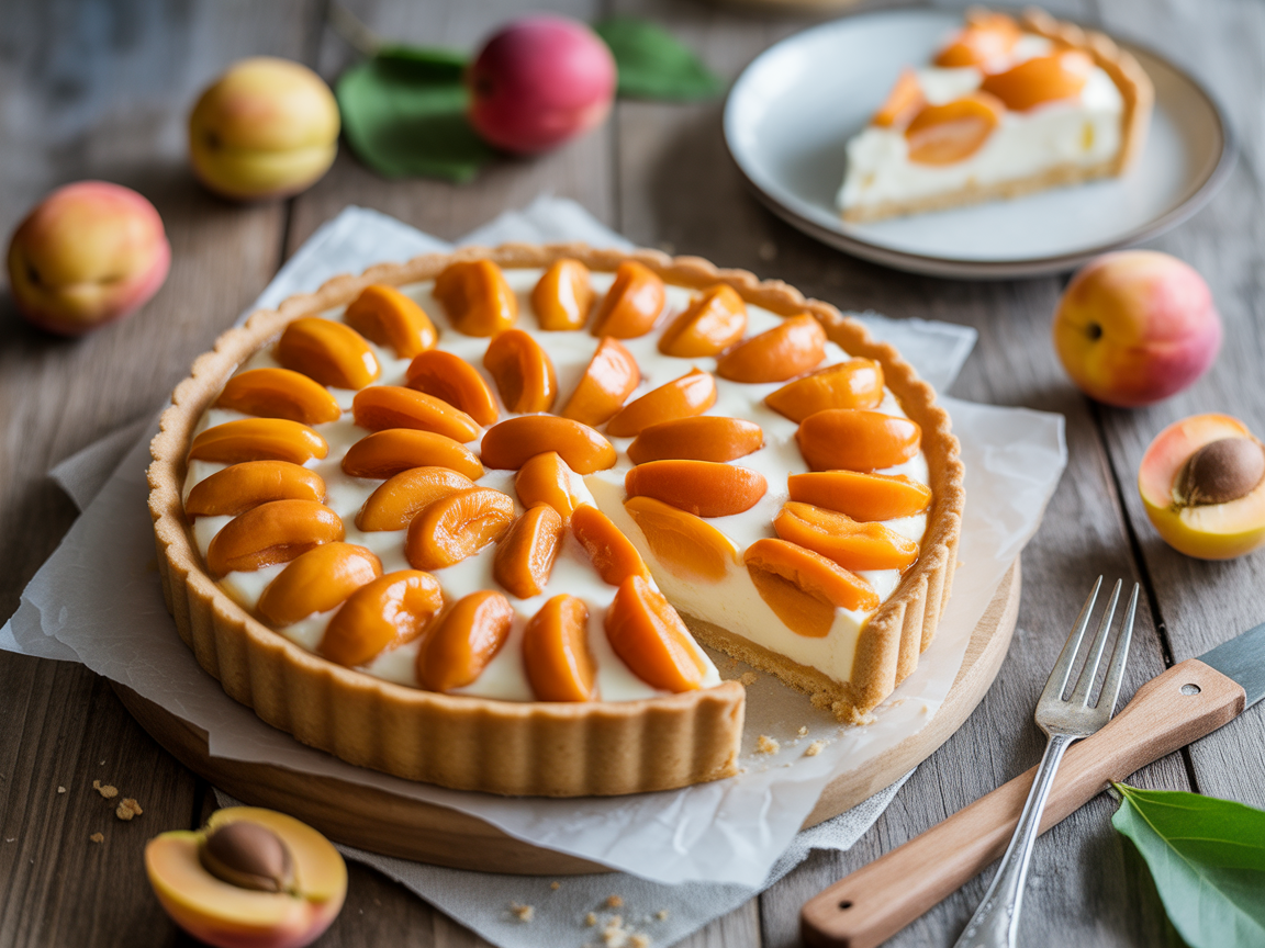 Tarte aux abricots caramélisés : une touche de gourmandise en plus