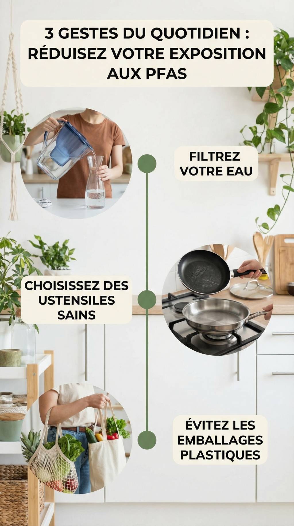 3 gestes à adopter pour réduire son exposition aux PFAS au quotidien